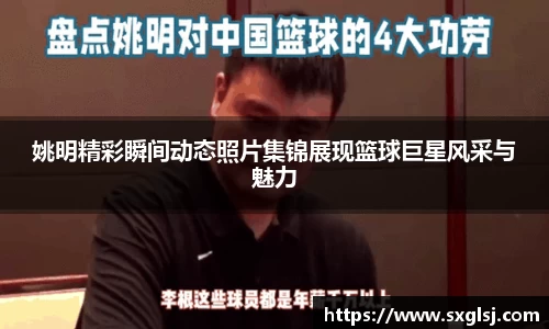 姚明精彩瞬间动态照片集锦展现篮球巨星风采与魅力